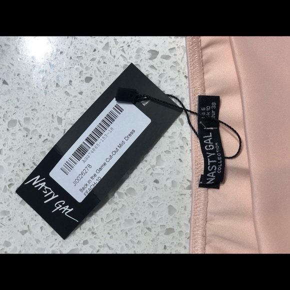 NASTYGAL | NWT Back in the Game Cut-Out Midi Dress - Picture 5 of 5